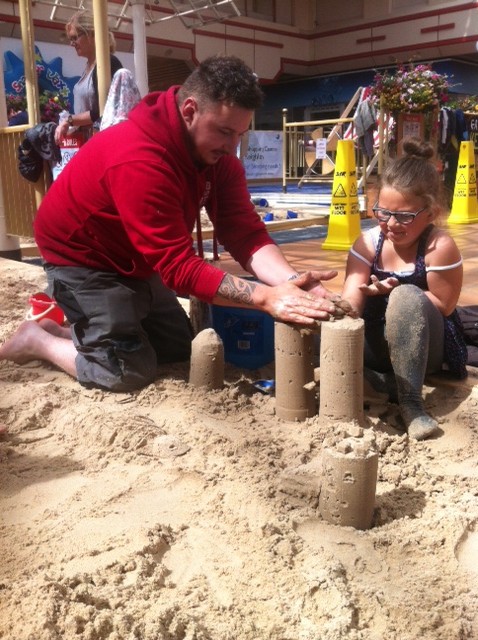 Keighley Sand Sculpture Workshop