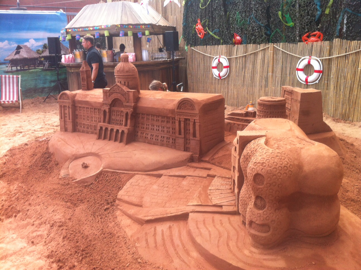 Birmingham Hippodrome’s Big Beach Bash sand sculpture workshops