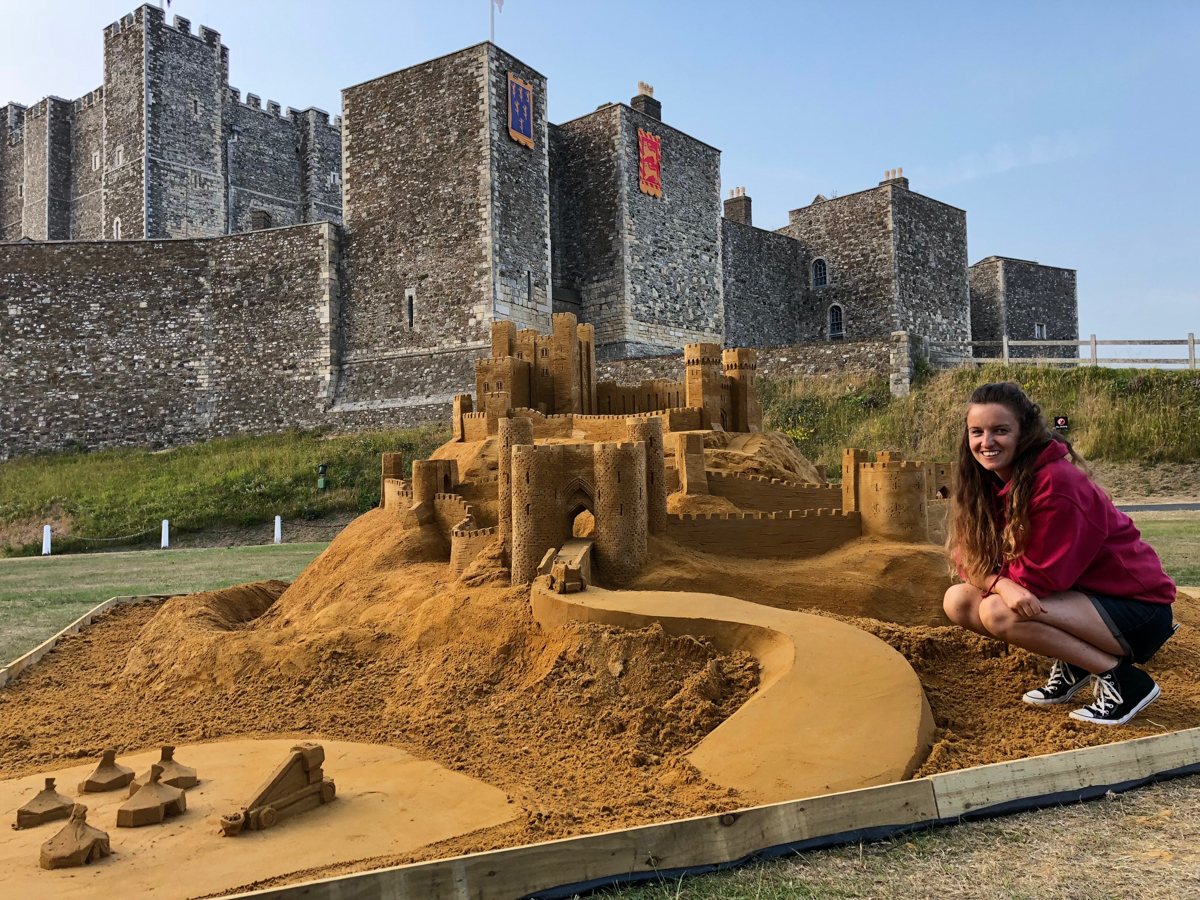 Top tips – how to build a sand castle