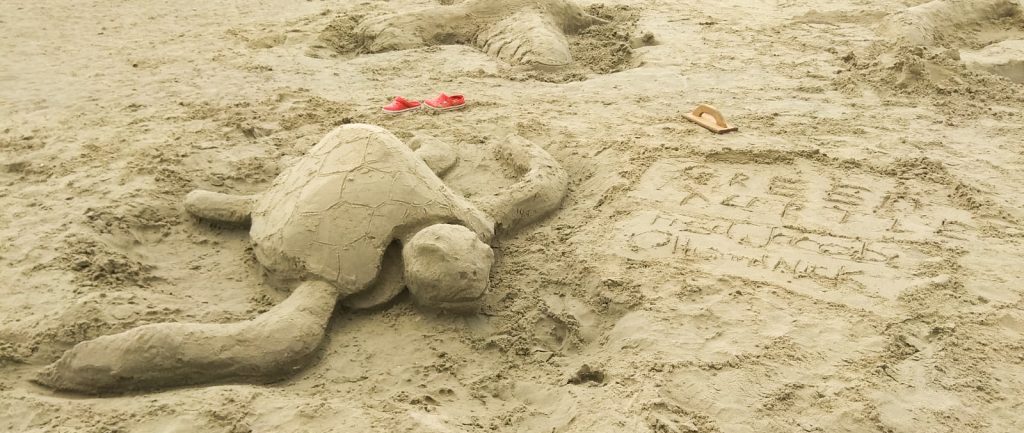 On the Beach – Sand Sculpture Workshops with the National Trust on the South Coast