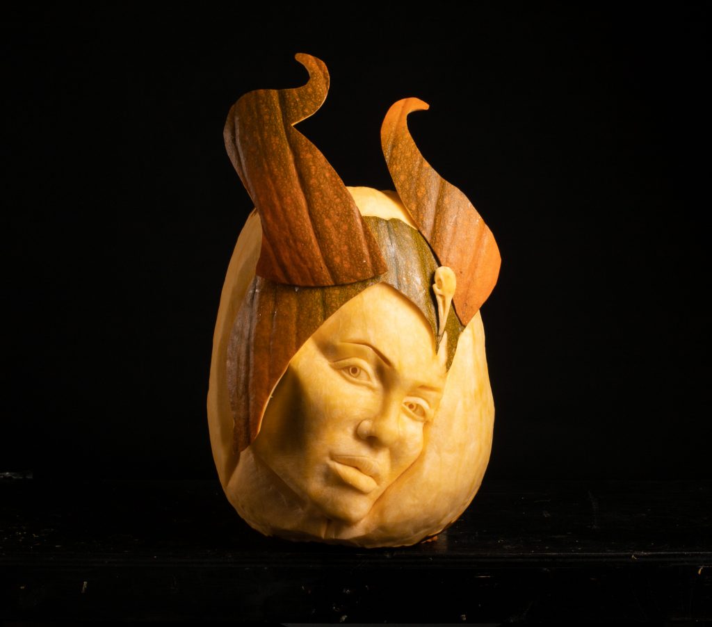 Maleficent, Pumpkin of Evil – Carved Pumpkin for Disney