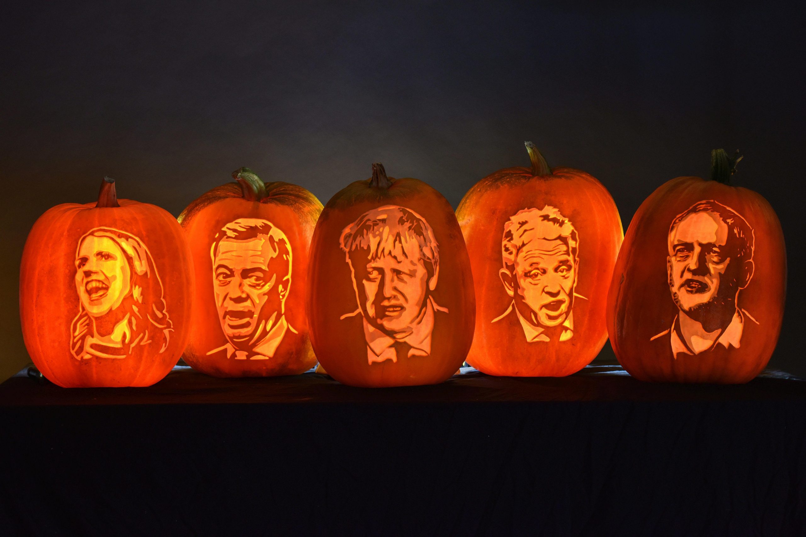 Westmonsters – Petrifying Pumpkin Politicians for Groupon
