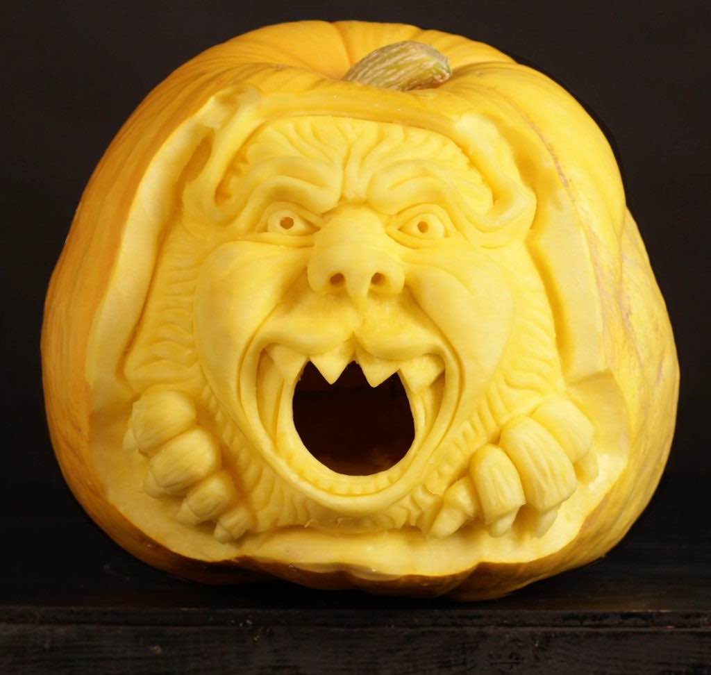 How To Carve A Gargoyle Pumpkin – Pumpkin Carving for Canterbury Cathedral