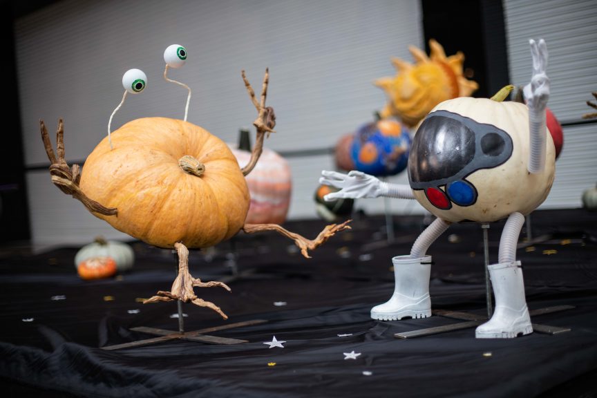 Great reaction for Bradford science themed pumpkin trail