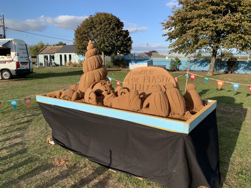 A Breath of Fresh Air, Sand Sculpture for New Arts Festival