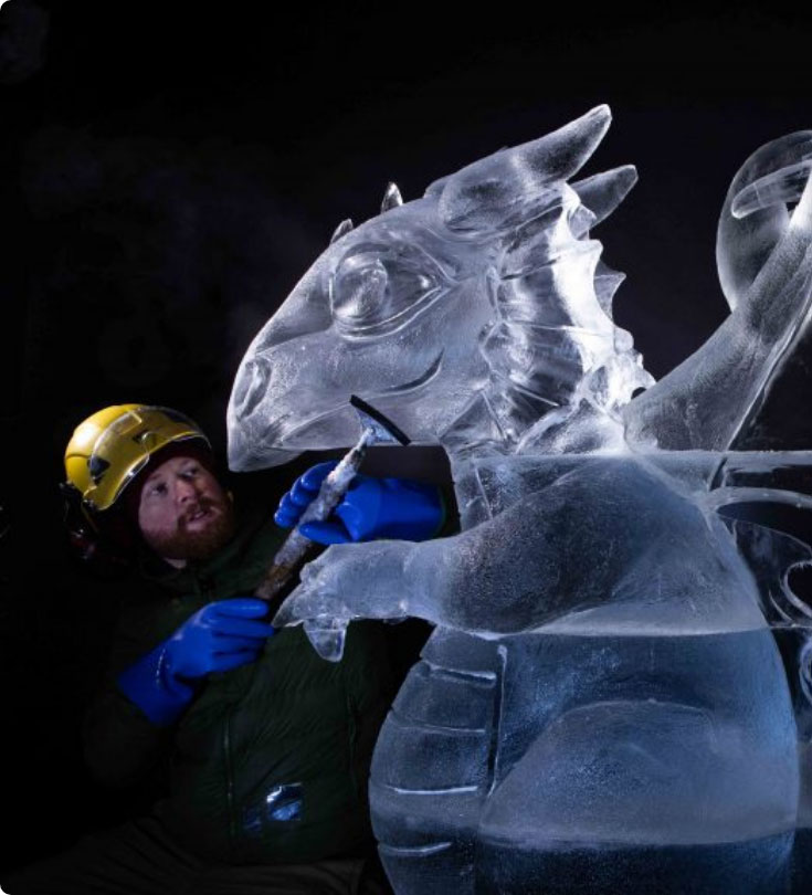 Light Up The Valley – Ice Sculptures for a Yorkshire Winter Extravaganza