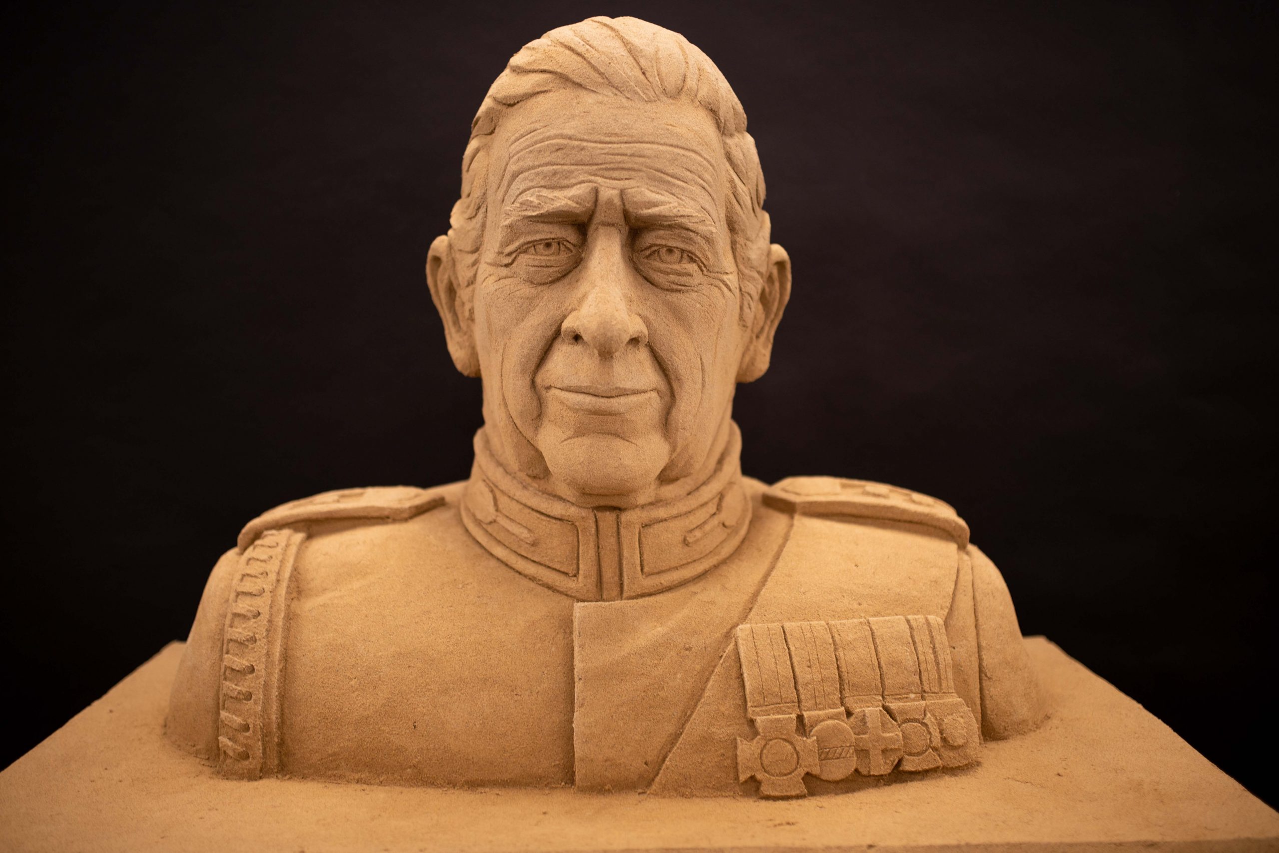 Kings Coronation Event: Portrait Sand Sculpture and Family Sand Workshops