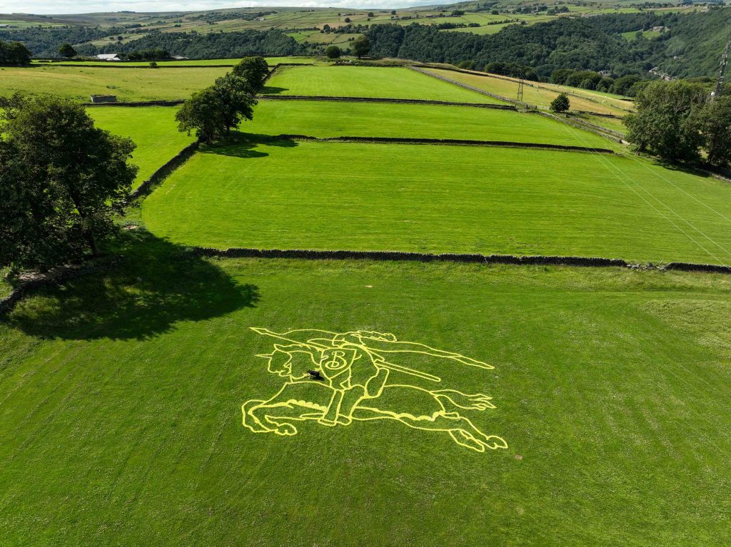 Land art burberry 13