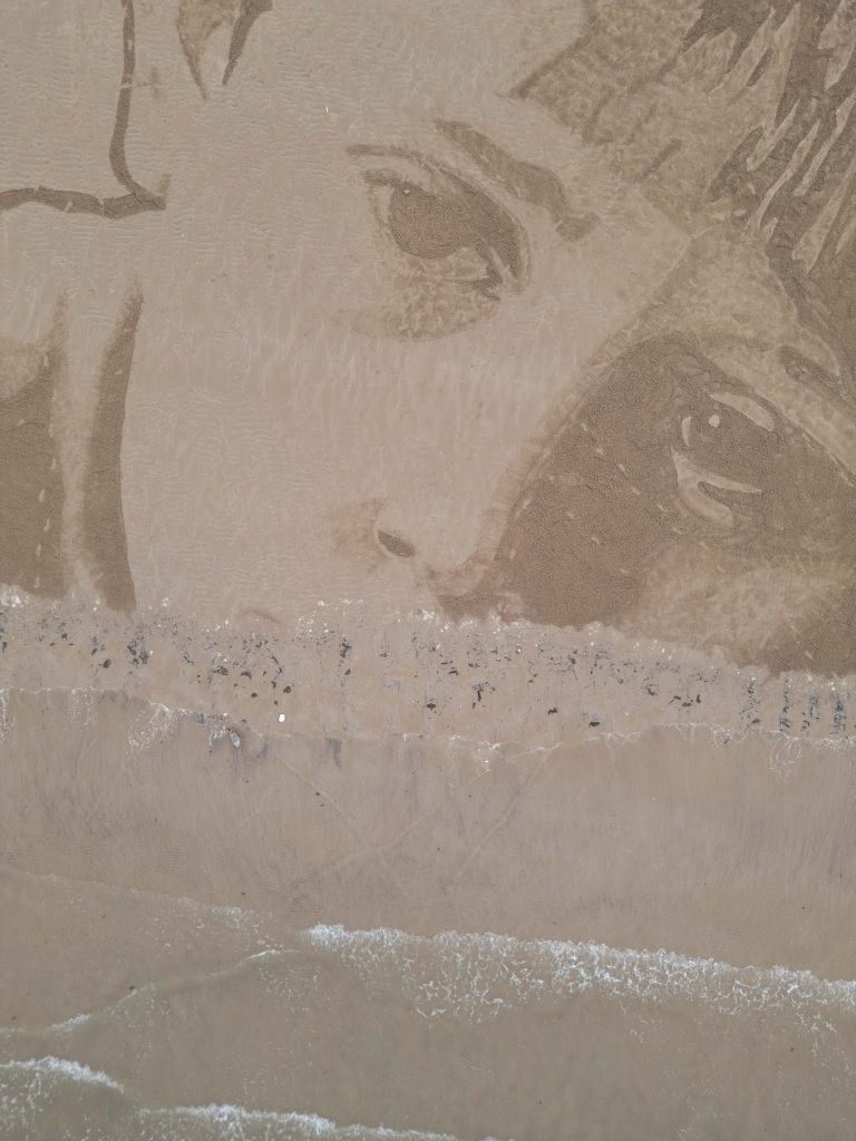 Banardos sand drawing 20