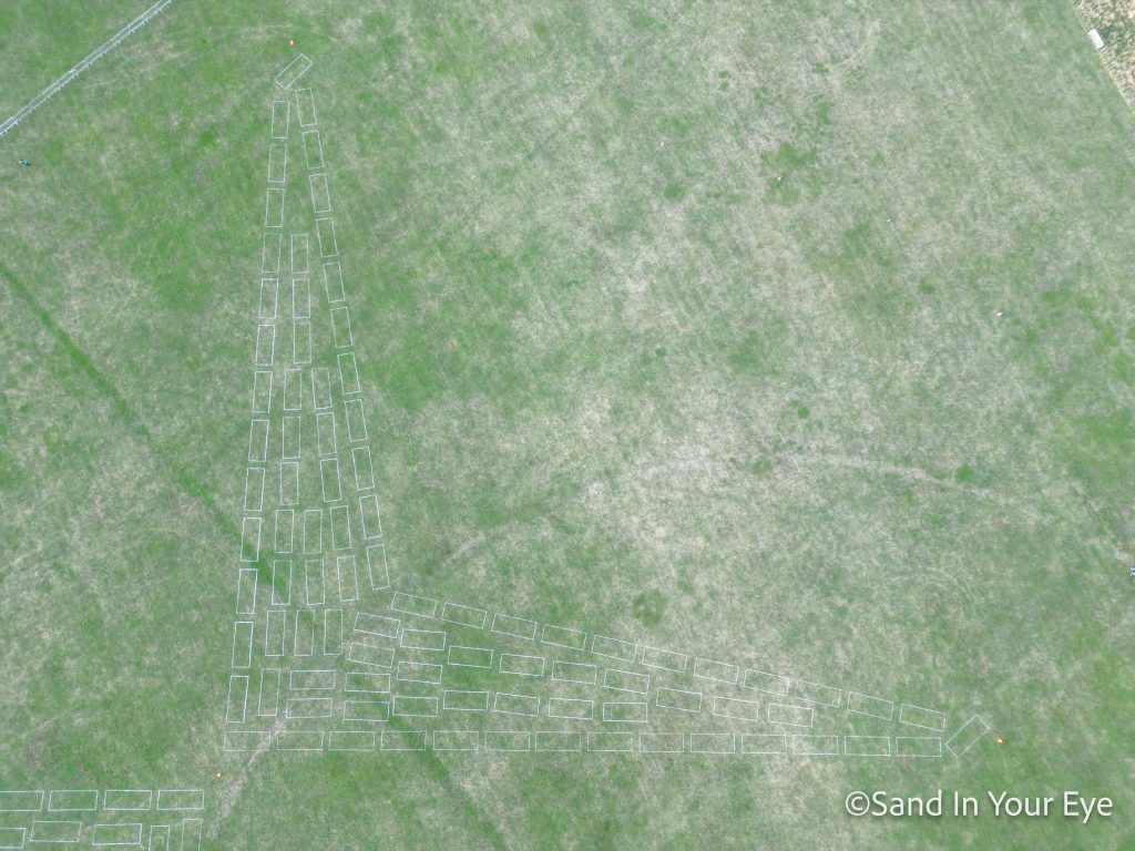 Land art electic car polestar 1