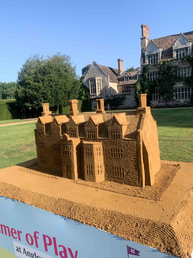 National trust sand sculpture