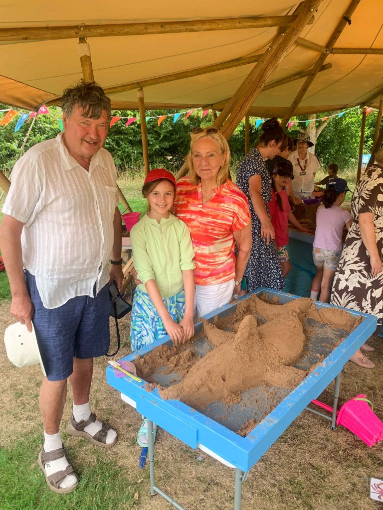 childrens sand sculpture