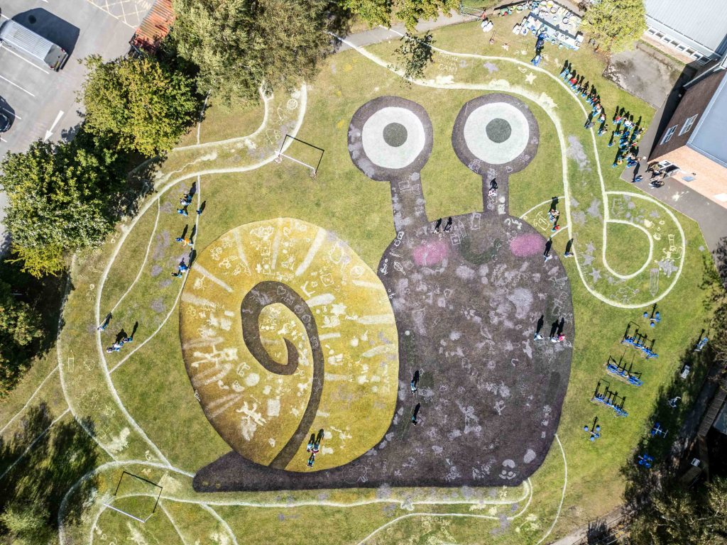 large scale painting