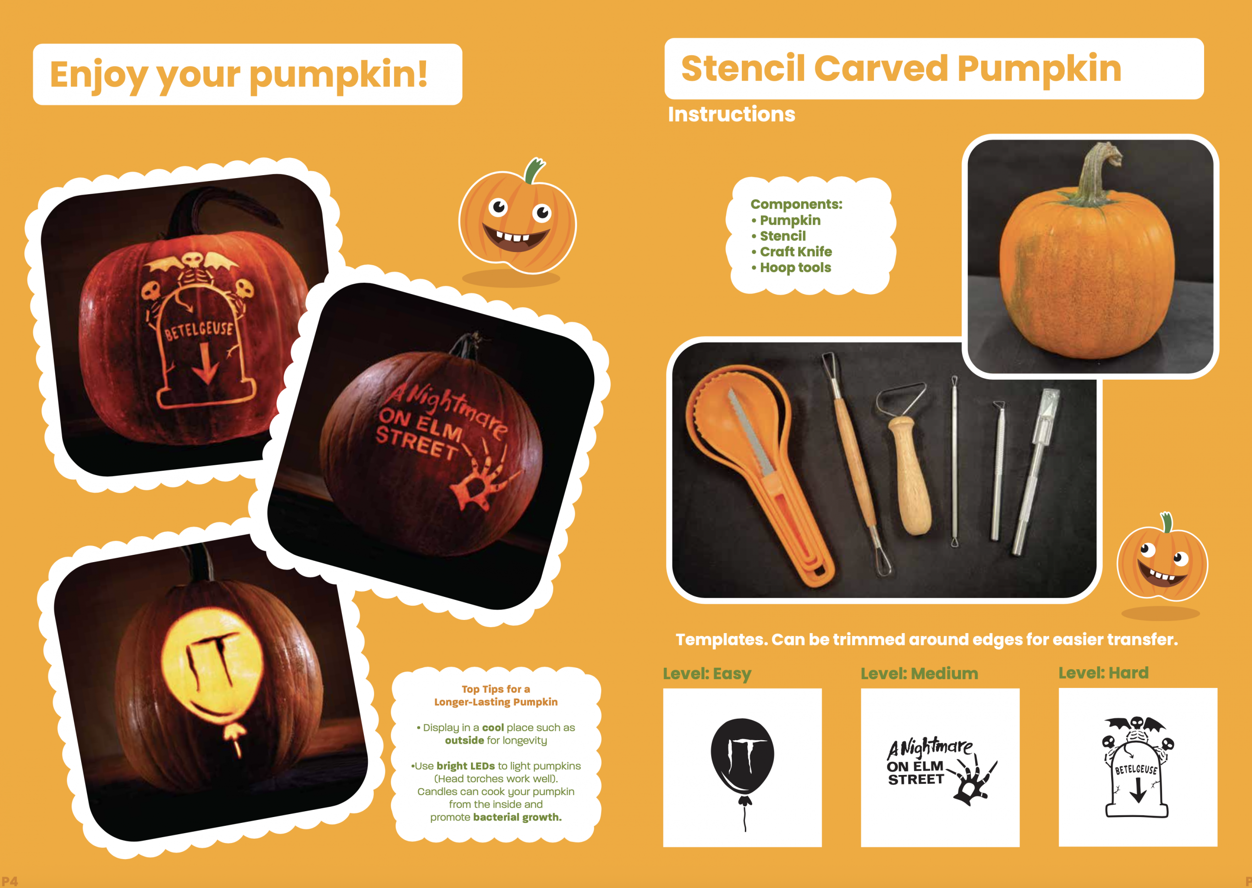 Thrilling and Bespoke Pumpkin Carving Kits