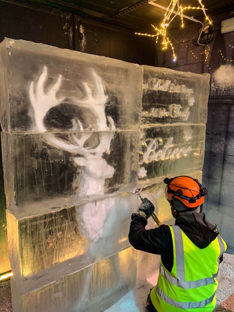 Nottingham ice bar polar express 1