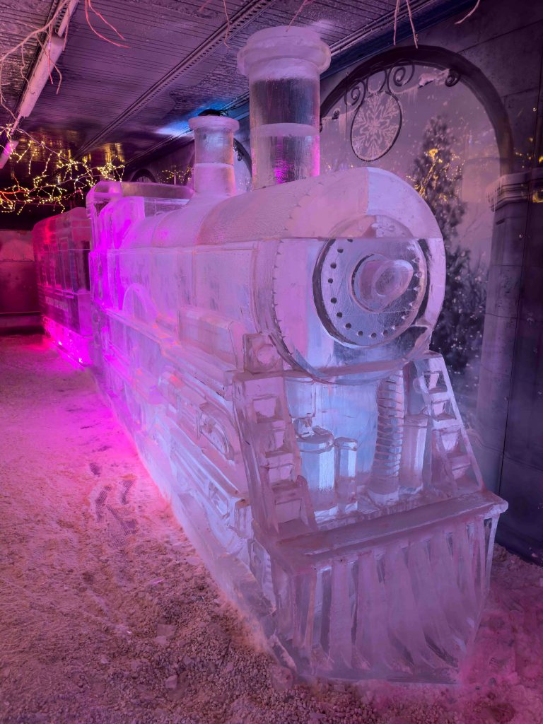 Nottingham ice bar polar express 26
