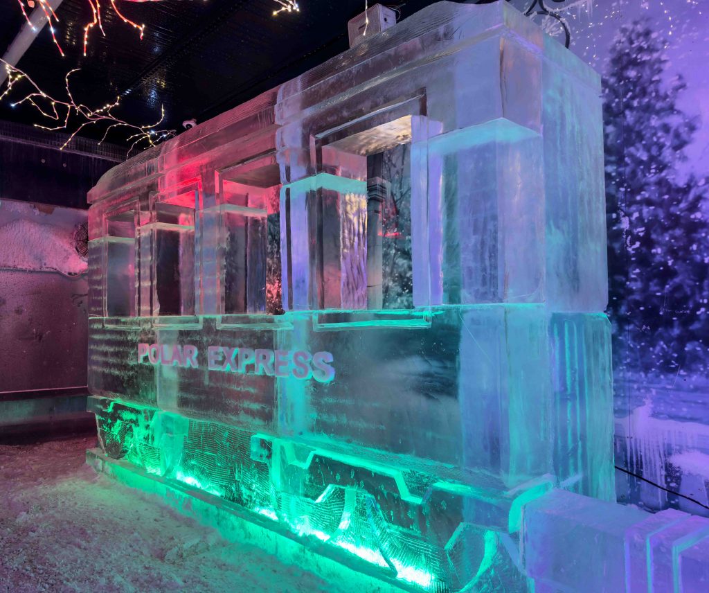 Nottingham ice bar polar express 27