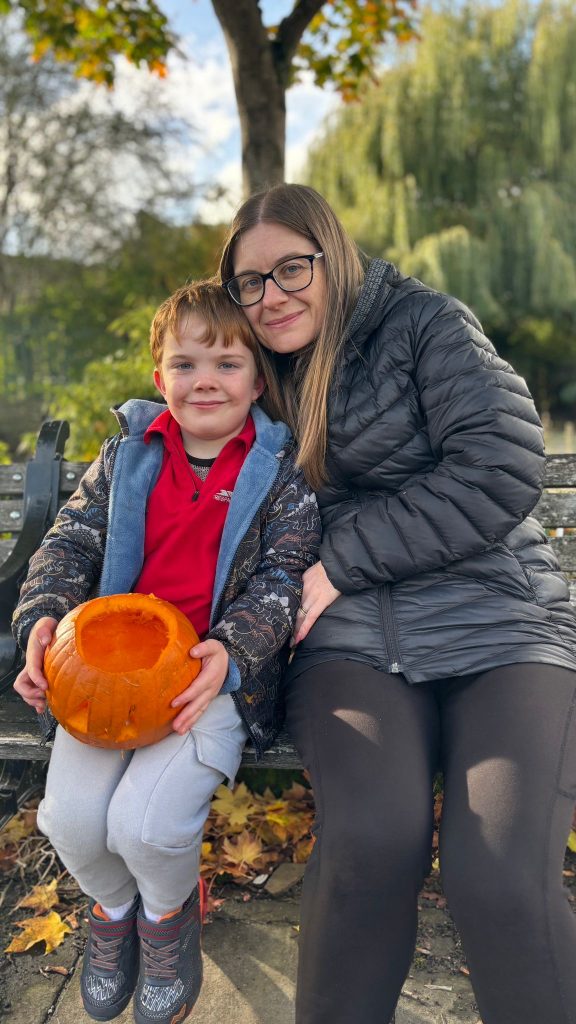 family pumpkin carving