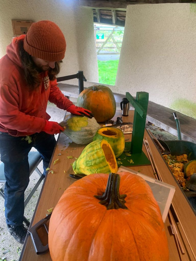 🎃 A Grand Tour of Pumpkin Sculpture Fun with the RHS! 14 professional pumpkin carver 5