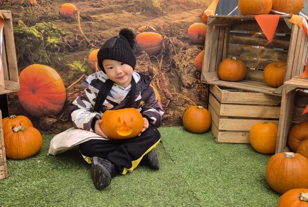 pumpkin patch kid