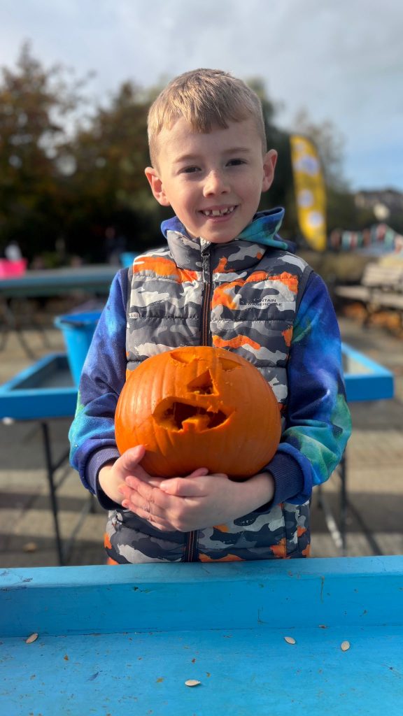 pumpkin carving activ