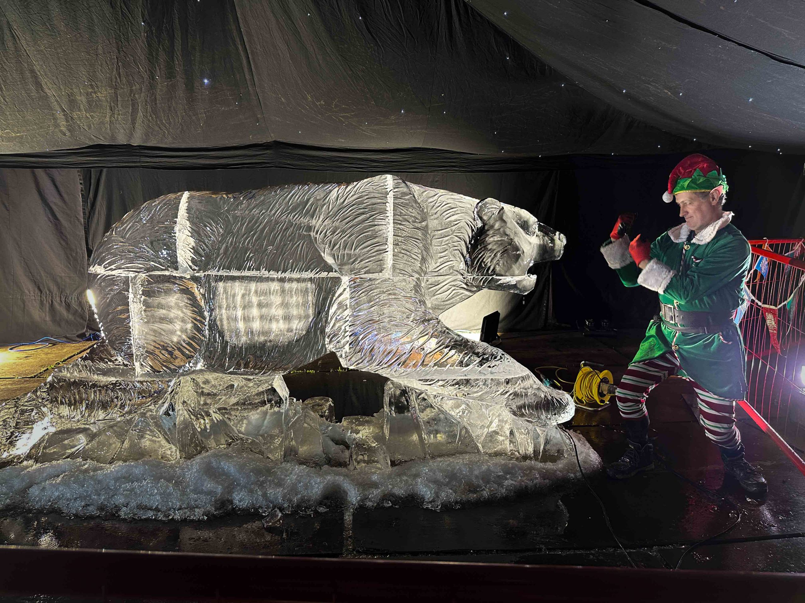 Back to Sandringham: Three Days of Ice Carving Magic 