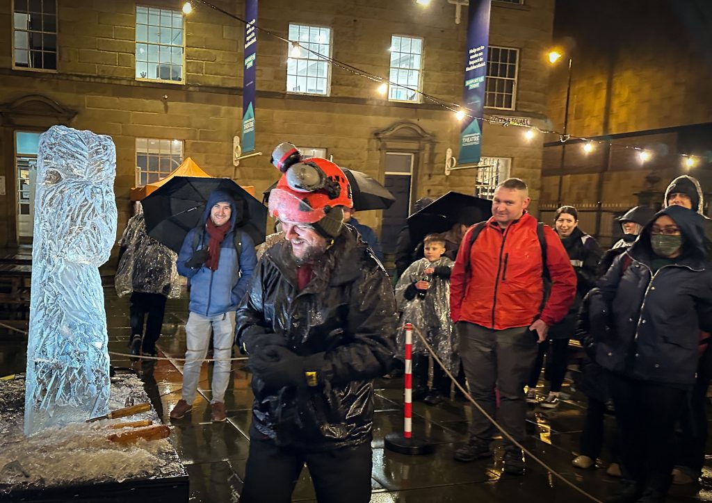 1 hour ice sculpture huddersfield 17