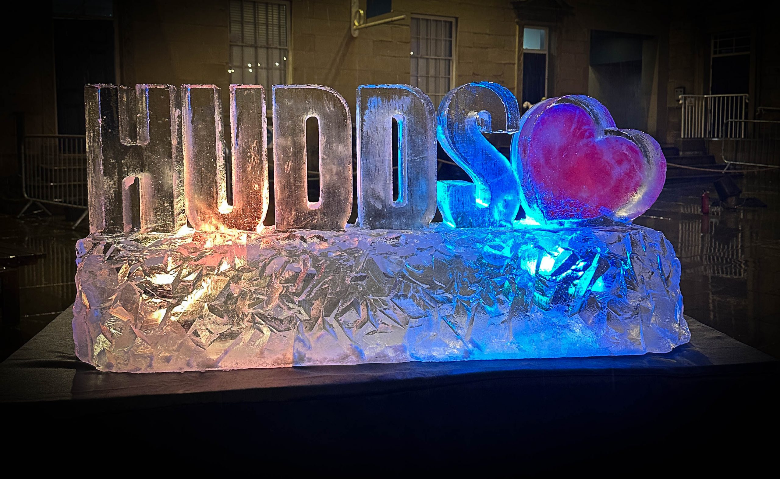 Fire, Ice carving, and a Very Special Terrier: Our Night at Huddersfringe