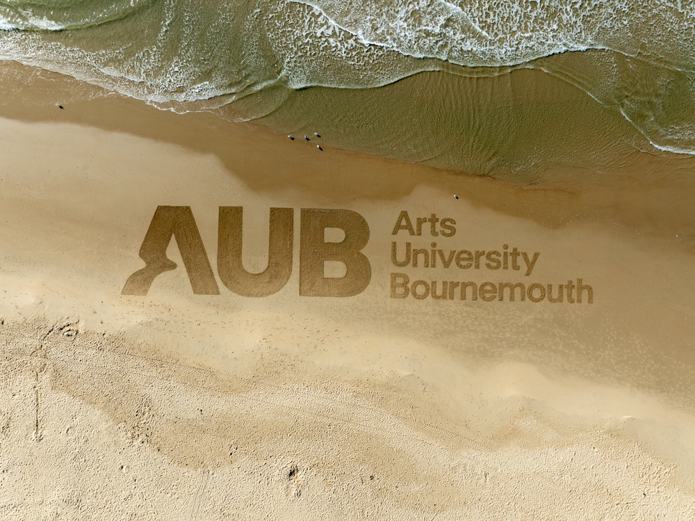 A fantastic day for a Sand Drawing in Bournemouth with AUB 3 sand_drawing
