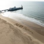 A fantastic day for a Sand Drawing in Bournemouth with AUB 8 sand_drawing_bournemouth