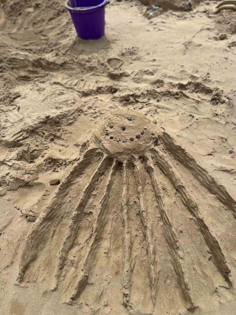 Seashore Sand Sculpture Workshops & Surprise Rescue at Redcar Kite Festival 15 Sand Sculpture workshops redcar 31