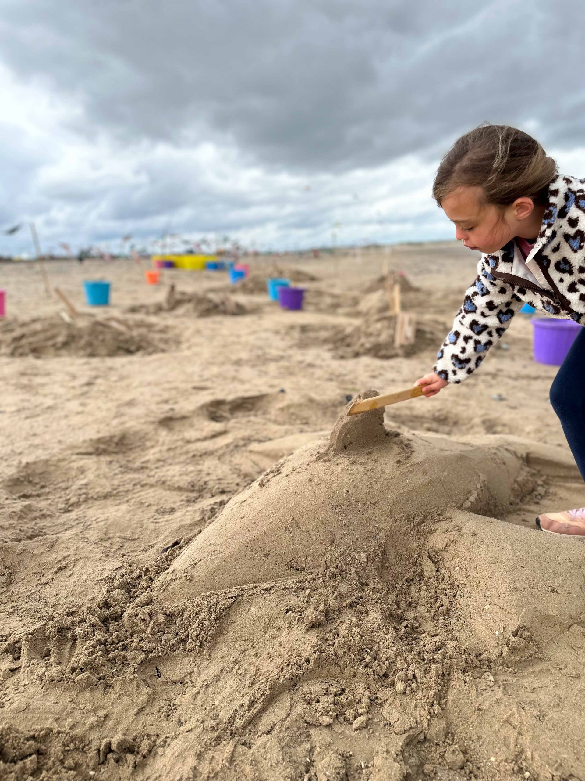 Seashore Sand Sculpture Workshops & Surprise Rescue at Redcar Kite Festival 