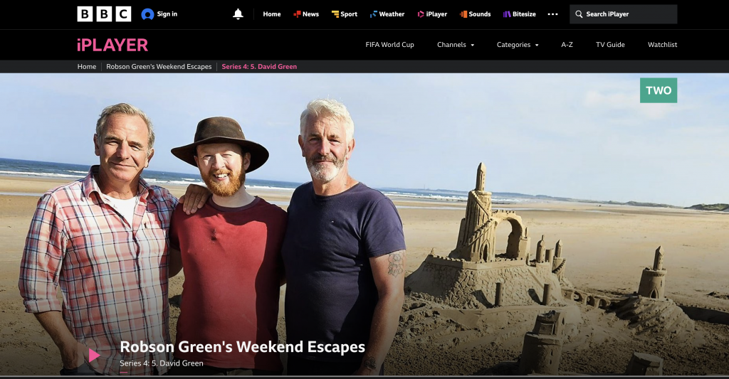 Robson Greens Family Throwback - Making a Giant Sandcastle! 13 bbc iplayer