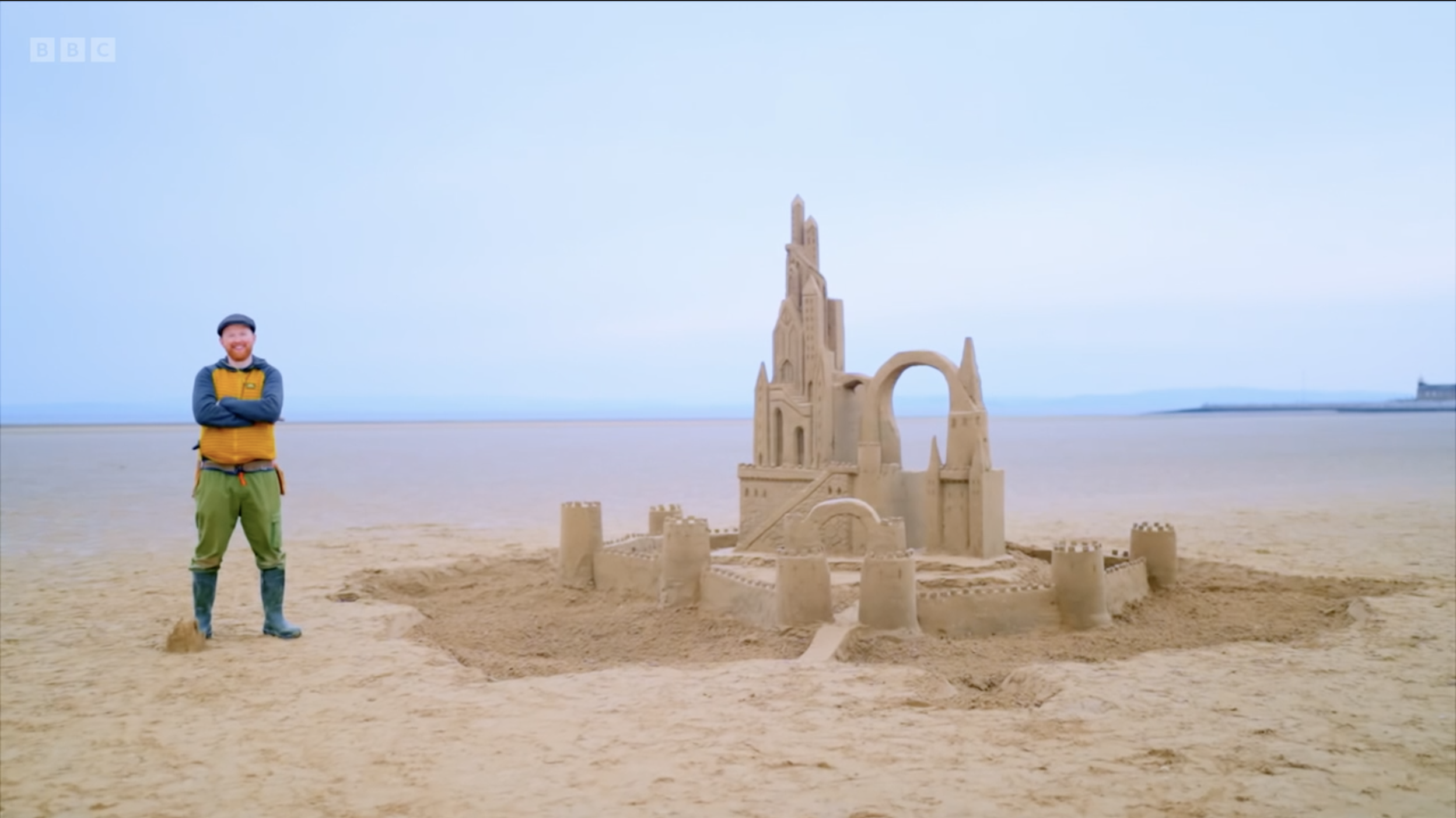 Catching the Wave on CBBC: Jamie Builds an Epic Sandcastle on ‘Go Get Arty’!