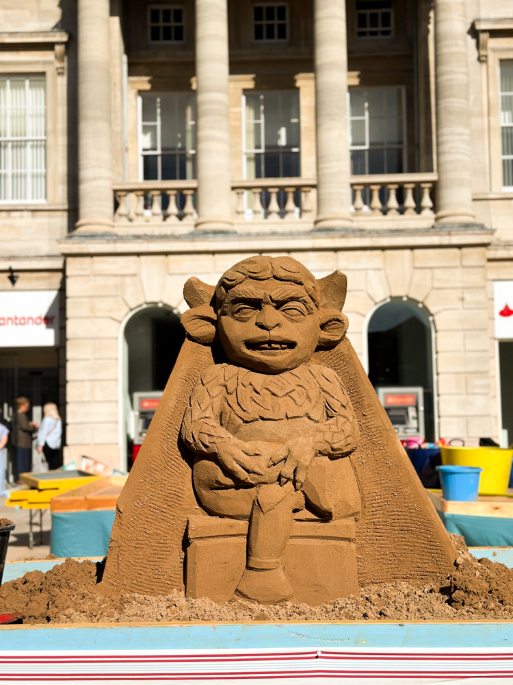 A Grand Day Out in Lincoln: Sand Sculptures & Creative Workshops 6 lincoln imp