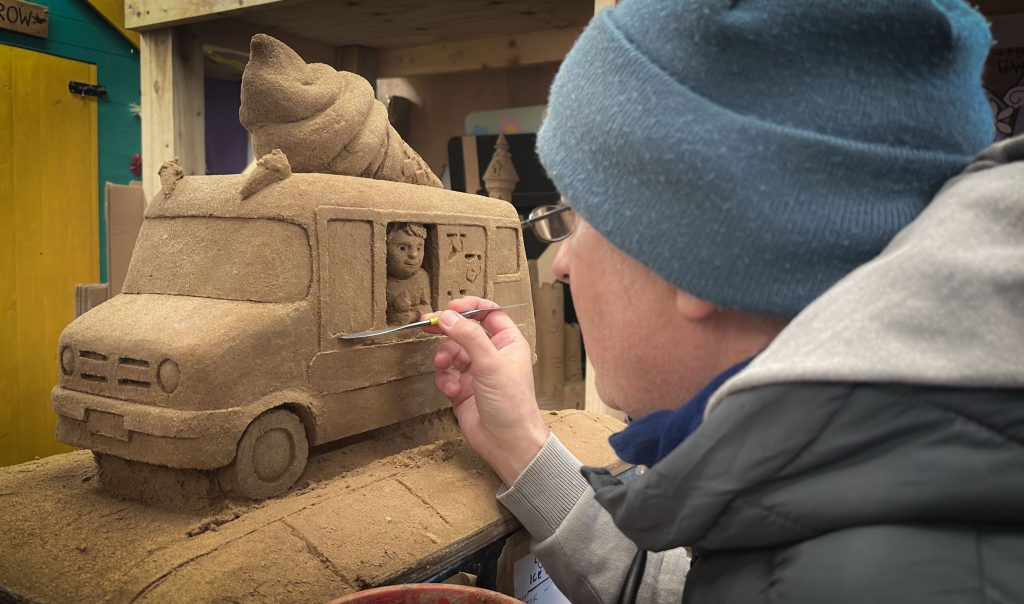 Sand, Sunshine, and High Street Buzz: Bradford by the Sea sand sculpture trail 5 Bradford BID sand sculptures 21
