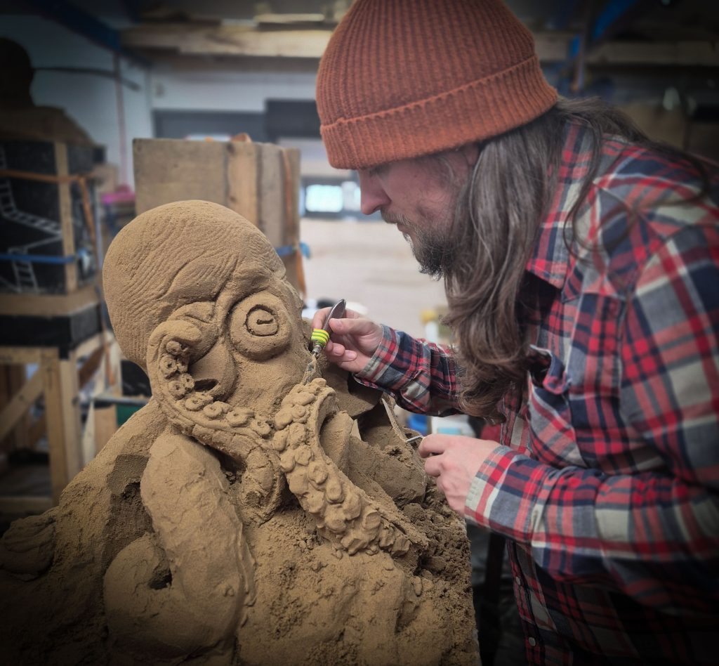 Sand, Sunshine, and High Street Buzz: Bradford by the Sea sand sculpture trail 3 Bradford BID sand sculptures 4