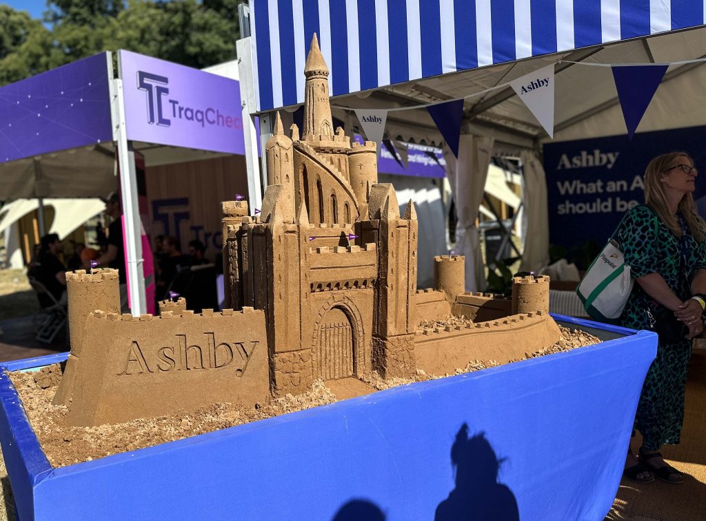 Corperate sand sculpture 2