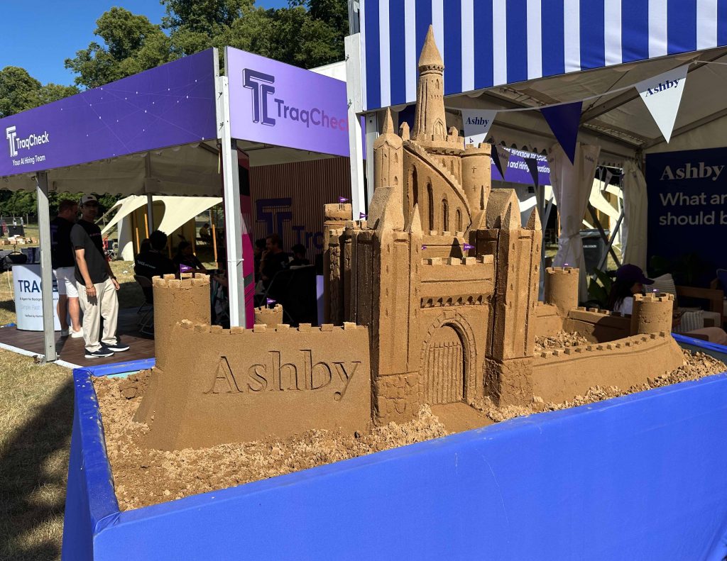 Corperate sand sculpture 6