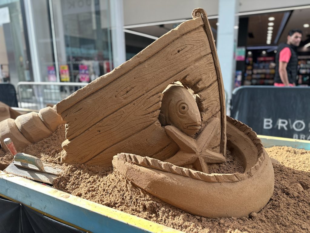 Sand, Sunshine, and High Street Buzz: Bradford by the Sea sand sculpture trail 33 bradford_sand_sculpture