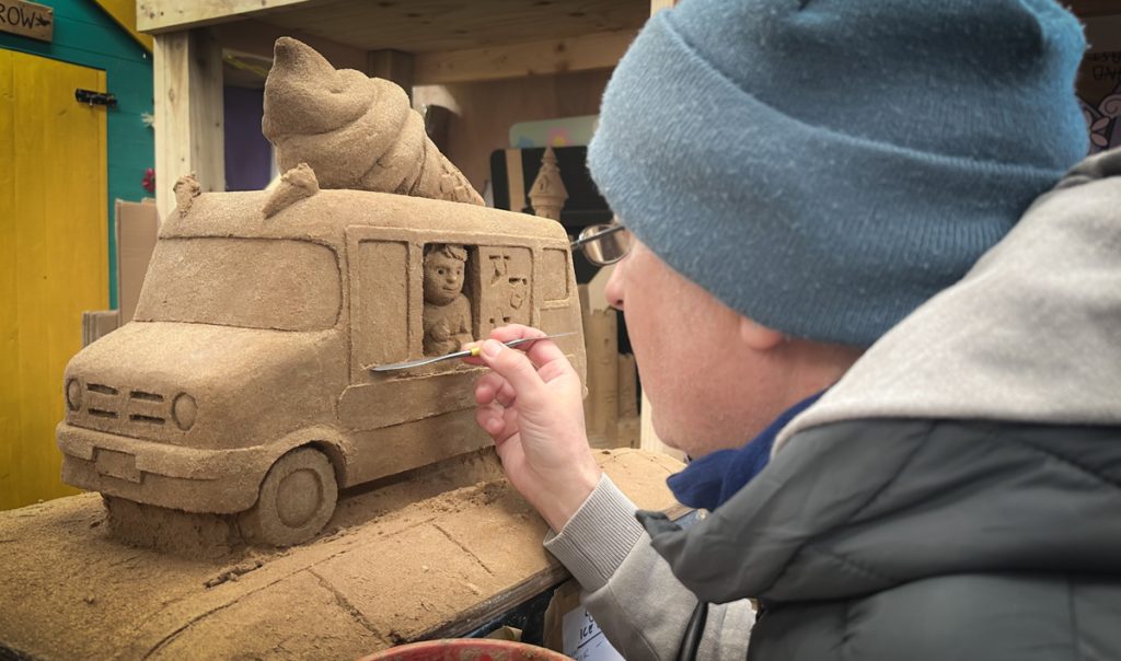 Sand, Sunshine, and High Street Buzz: Bradford by the Sea sand sculpture trail 2 event_sculptures