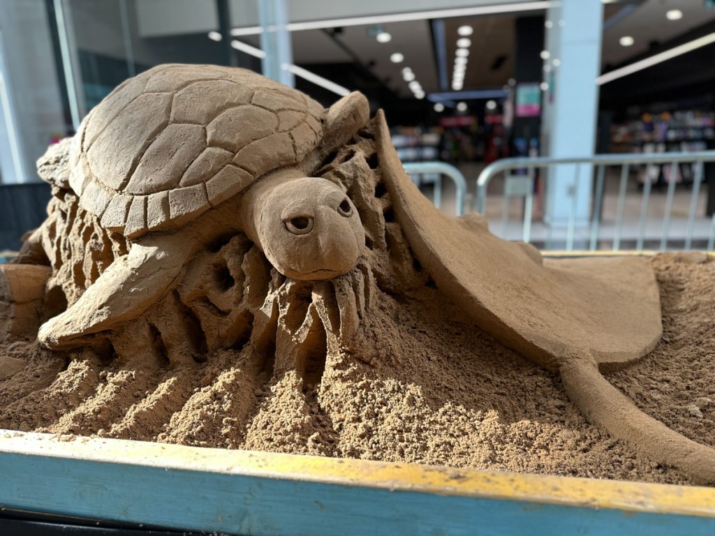 Sand, Sunshine, and High Street Buzz: Bradford by the Sea sand sculpture trail 6 yorkshire_sand_sculptor